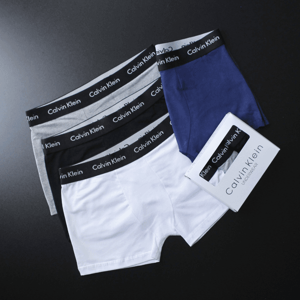 SuperLuxo 12 Cuecas em 3 Cores + 4 Caixas Grátis | M, G, GG 