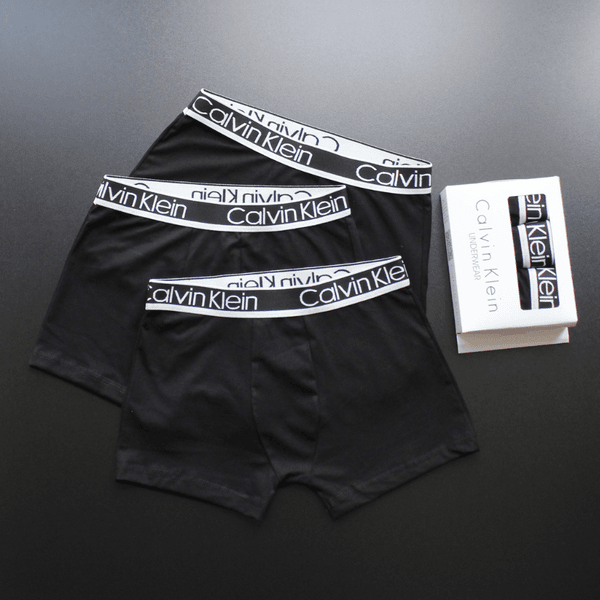 CUECA MALHA SUIÇA 12 Cuecas em 3 Cores + 4 Caixas Grátis | M, G, GG 