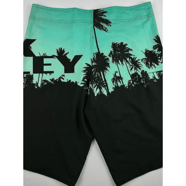 Bermuda Surf Quiksilver verde agua e preta