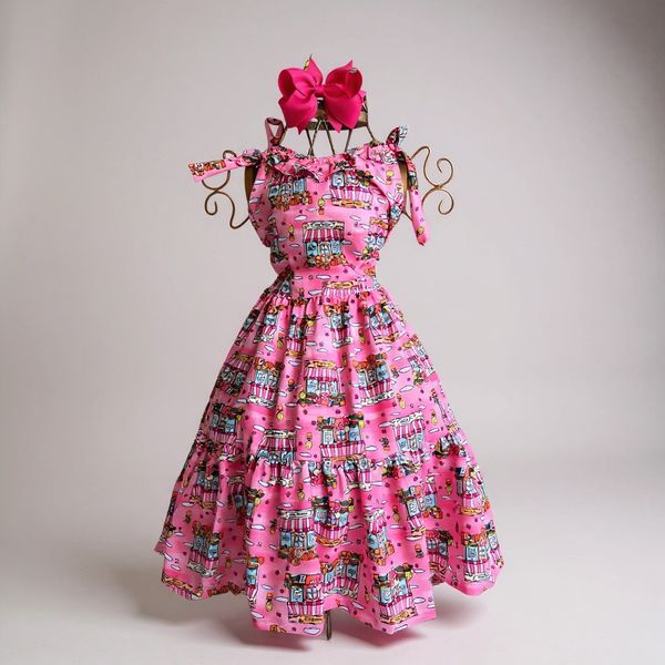 VESTIDO VANESSA-bobbie goods rosa