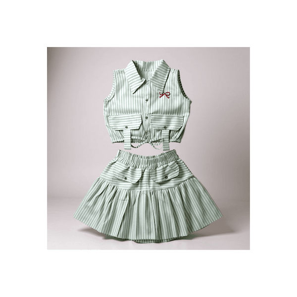 CONJUNTO KALINE-LISTRA VERDE