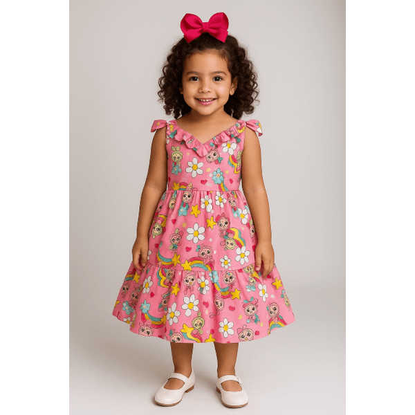 VESTIDO VANESSA-labubu flor branca