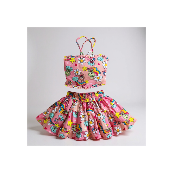 CONJUNTO LUNA-labubu flor