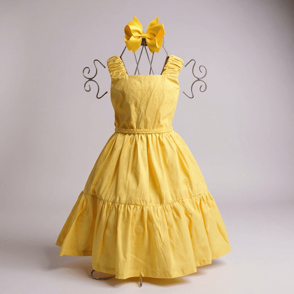 Vestido Hadassa -Amarelo