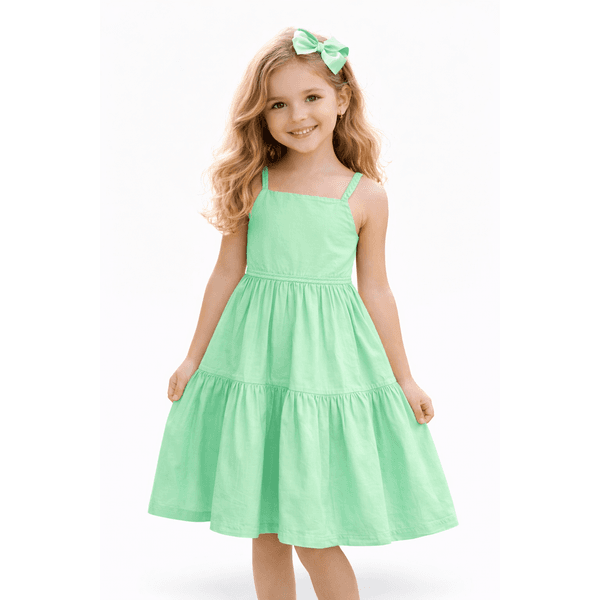 Vestido Marissol - verde menta
