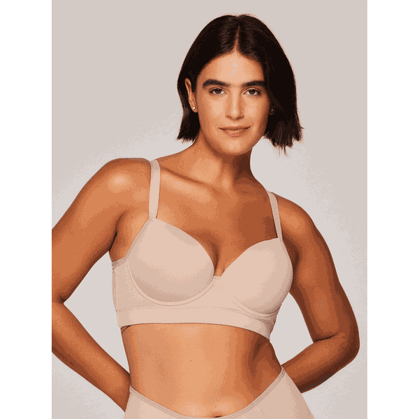 Sutiã Meia Taça Plus Size Chocolate