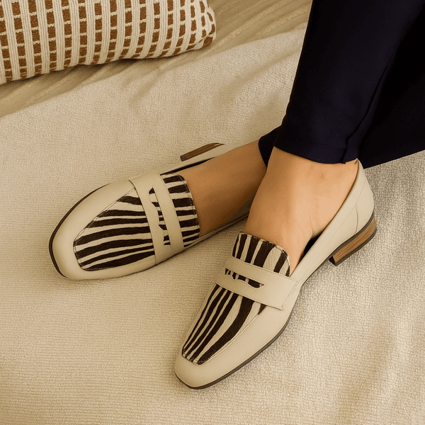 Couro Legítimo Sapato Feminino Confortavel Trabalho Sapato Social