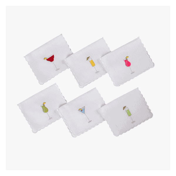 Set Guardanapo de Coquetel Drinks