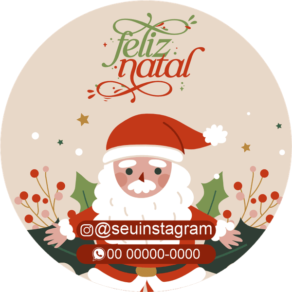 Adesivos de Natal 