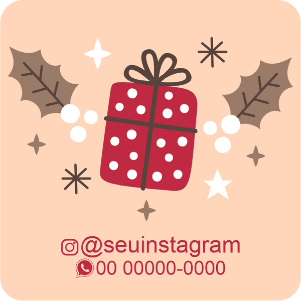 Adesivos de Natal 