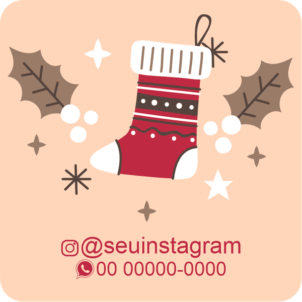 Adesivos de Natal 