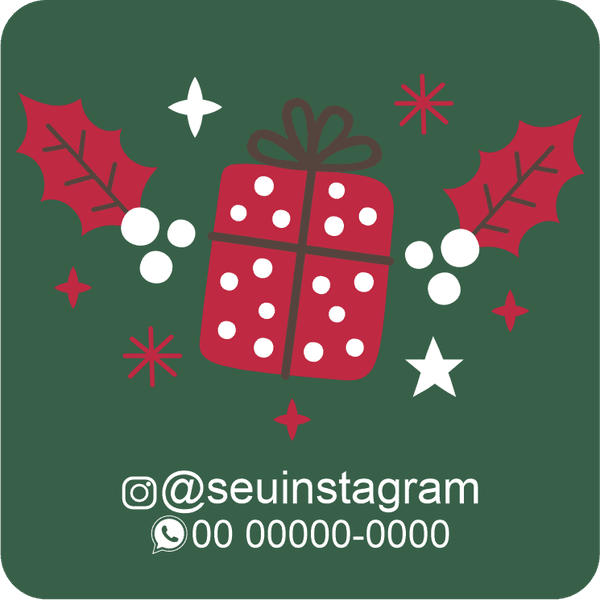 Adesivos de Natal 