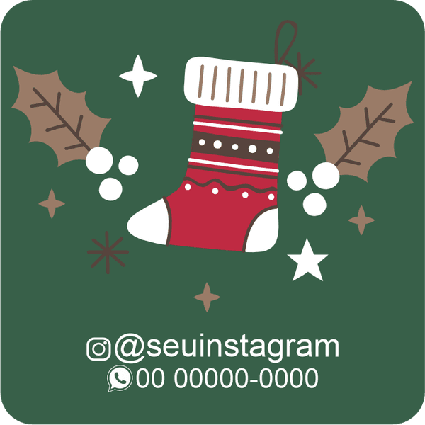 Adesivos de Natal 