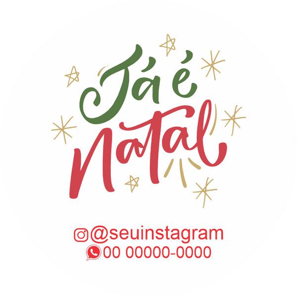 Adesivos de Natal