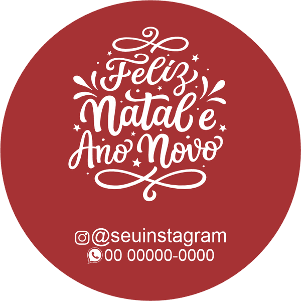 Adesivos de Natal 