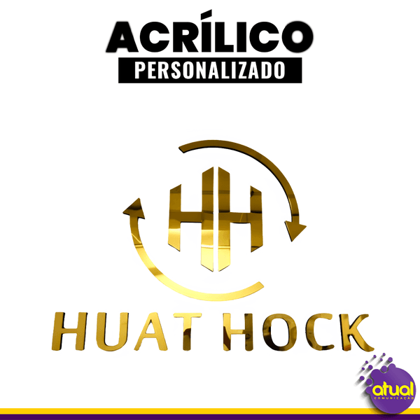 Logo em acrílico 