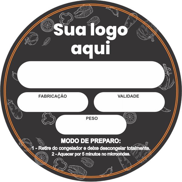 Adesivos para Marmitas