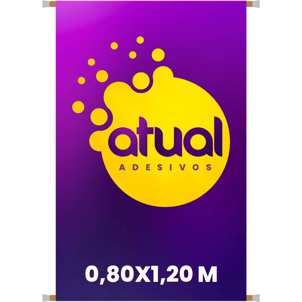 Banner 0,80 x 1,20 M