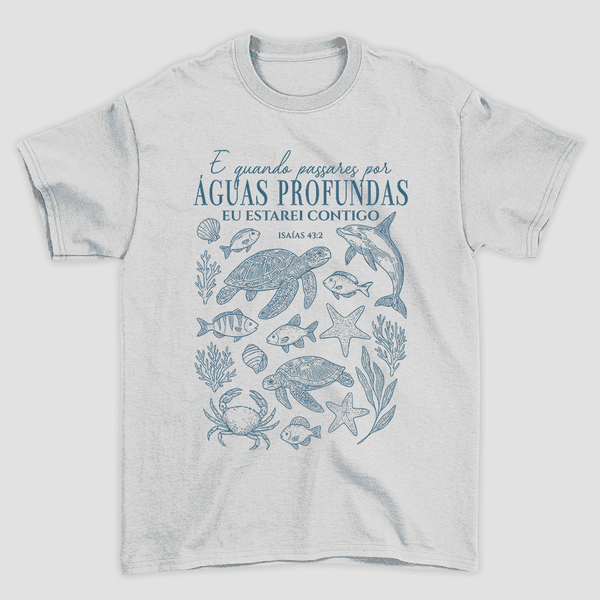 Camiseta Básica Águas Profundas