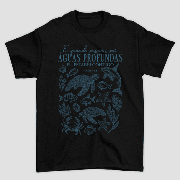 Camiseta Básica Águas Profundas