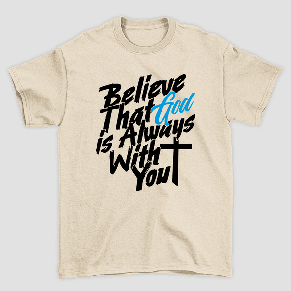 Camiseta Básica Believe In God 