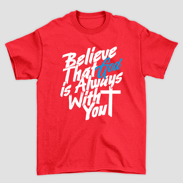 Camiseta Básica Believe In God 