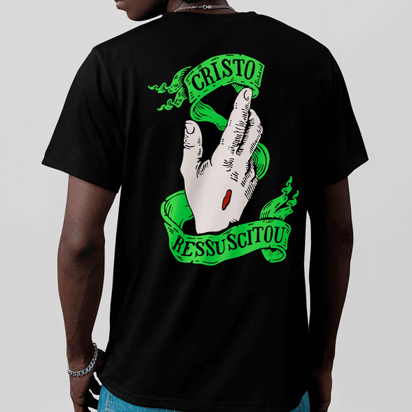 Camiseta Básica Cristo Ressuscitou