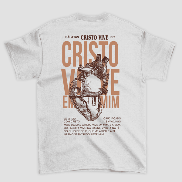Camiseta Básica Cristo Vive 