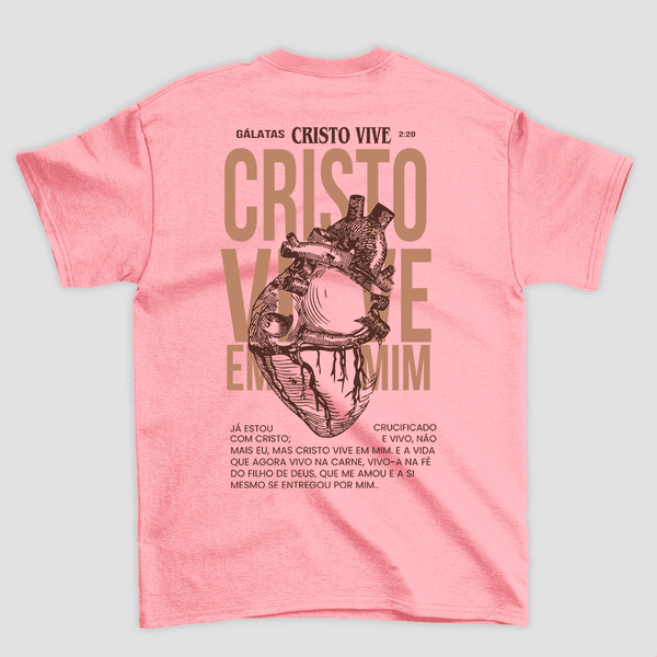 Camiseta Básica Cristo Vive