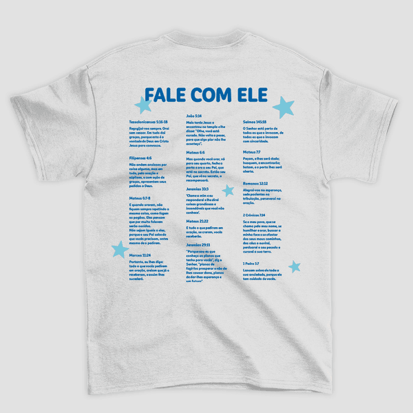Camiseta Básica Deus Está Contigo
