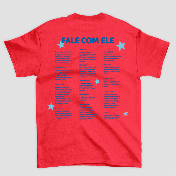 Camiseta Básica Deus Está Contigo