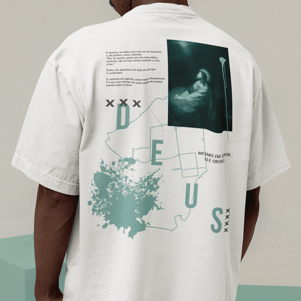 Camiseta Básica Ele Orou Pintura