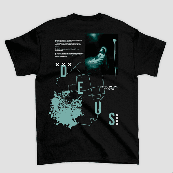 Camiseta Básica Ele Orou Pintura 