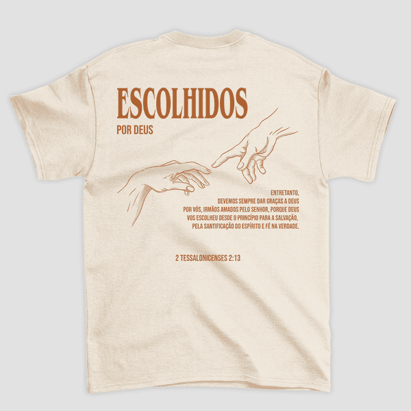 Camiseta Básica Escolhidos por Deus
