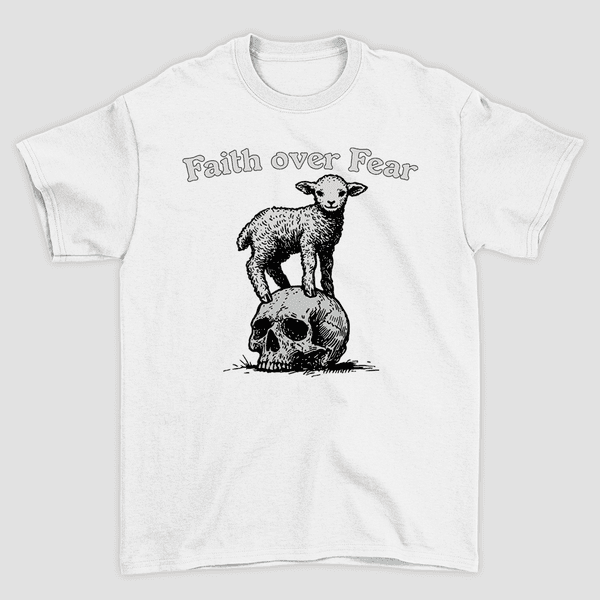 Camiseta Básica Faith Over Fear 