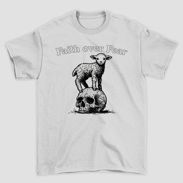 Camiseta Básica Faith Over Fear 