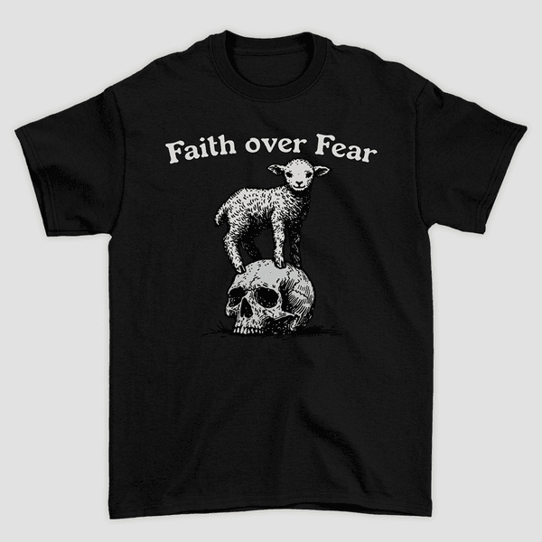 Camiseta Básica Faith Over Fear 