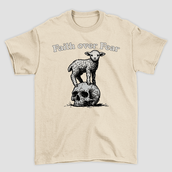 Camiseta Básica Faith Over Fear