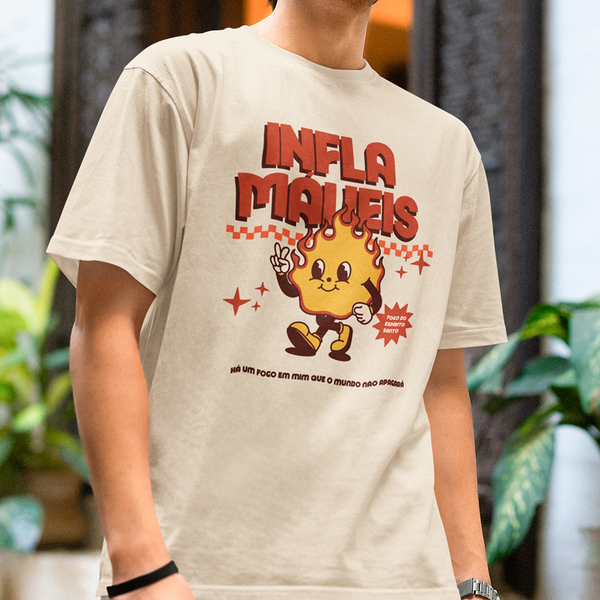 Camiseta Básica Inflamáveis
