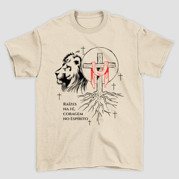 Camiseta Básica Raízes e Coragem