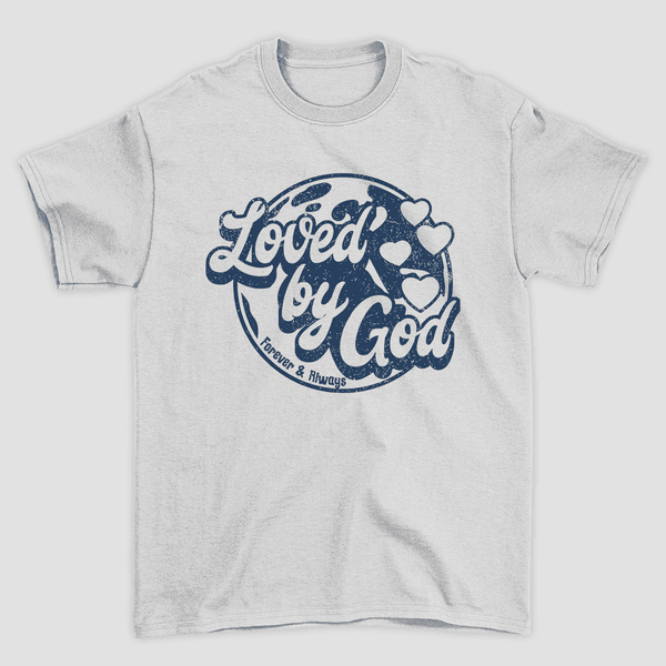 Camiseta Básica Loved By God 