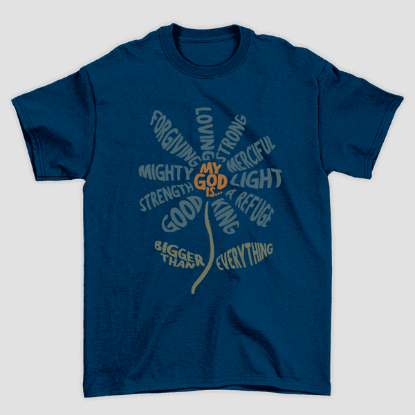 Camiseta Básica My God Is