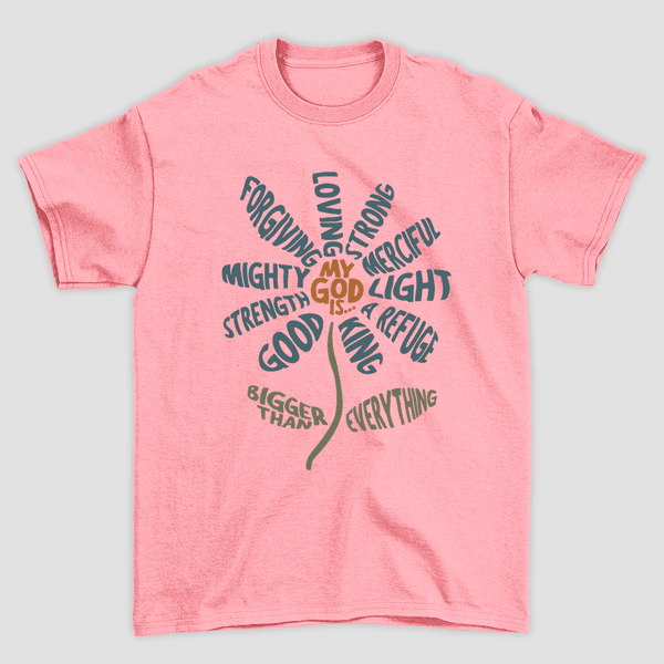 Camiseta Básica My God Is