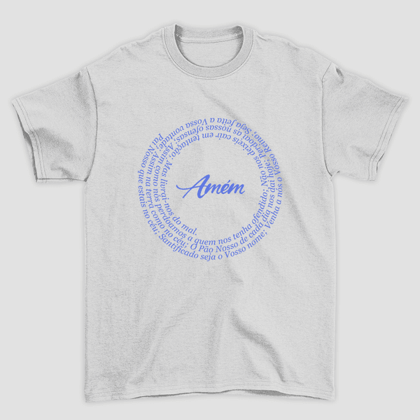 Camiseta Básica Oração Pai Nosso
