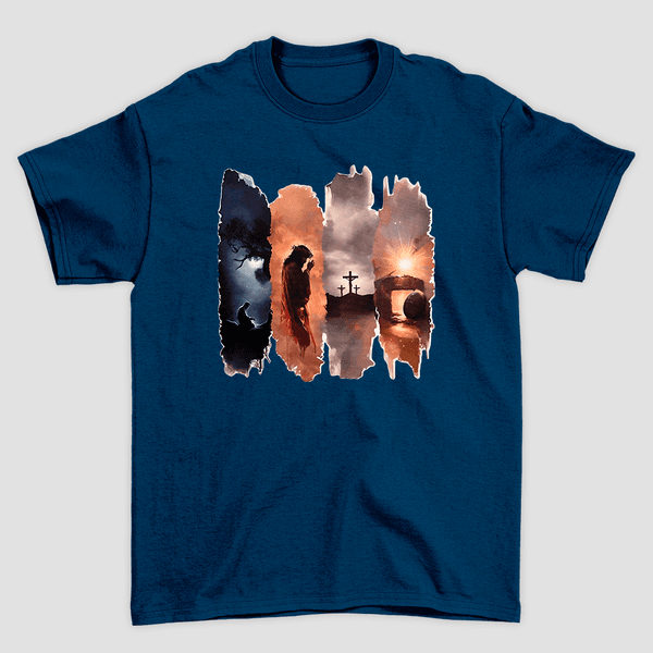 Camiseta Básica Paixão de Cristo