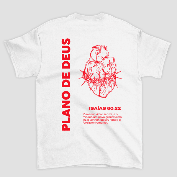 Camiseta Básica Planos de Deus