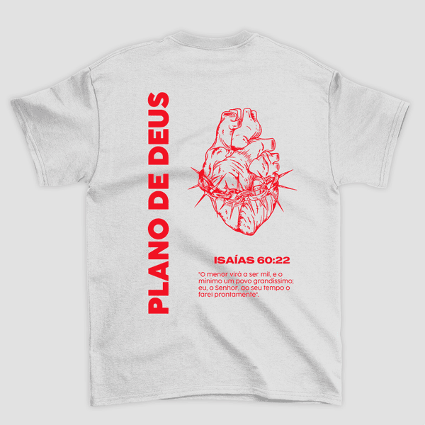 Camiseta Básica Planos de Deus