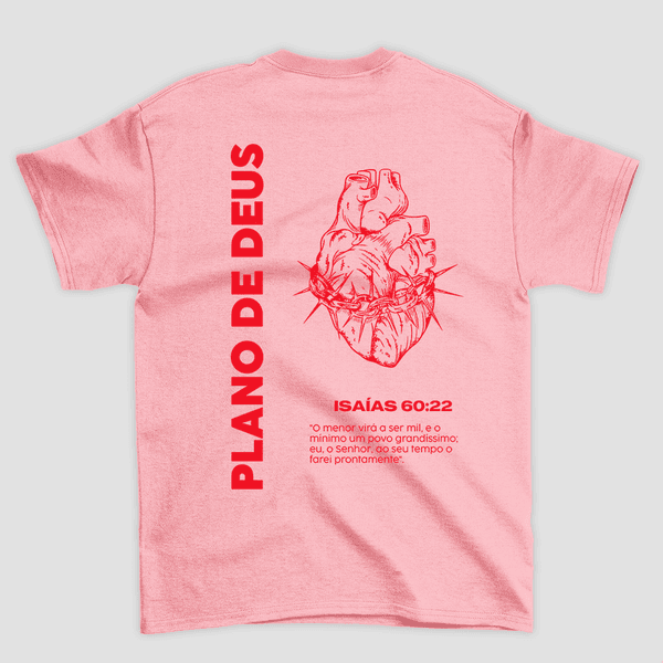 Camiseta Básica Planos de Deus