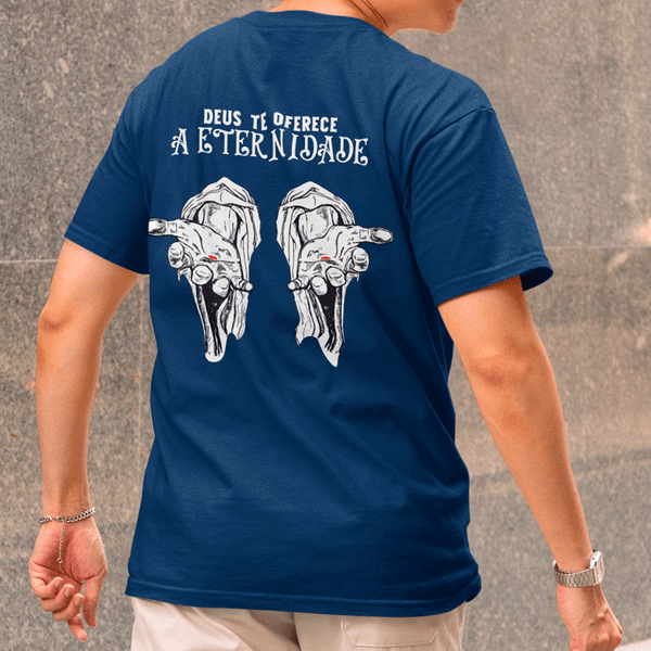 Camiseta Básica Deus Eternidade