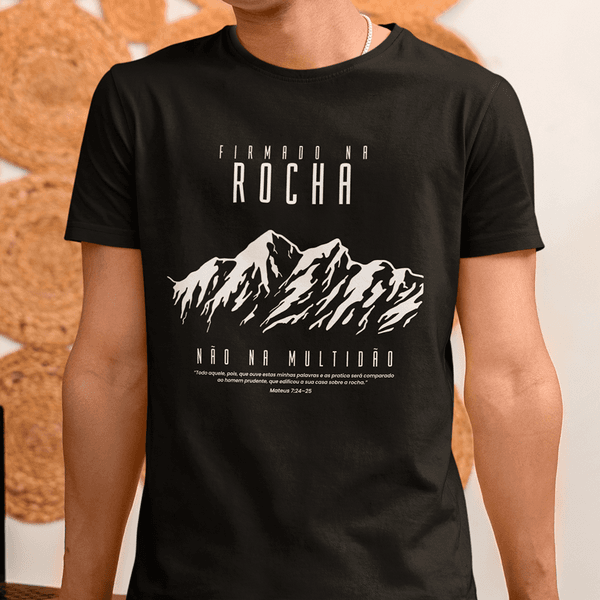 Camiseta Básica Firmado na Rocha
